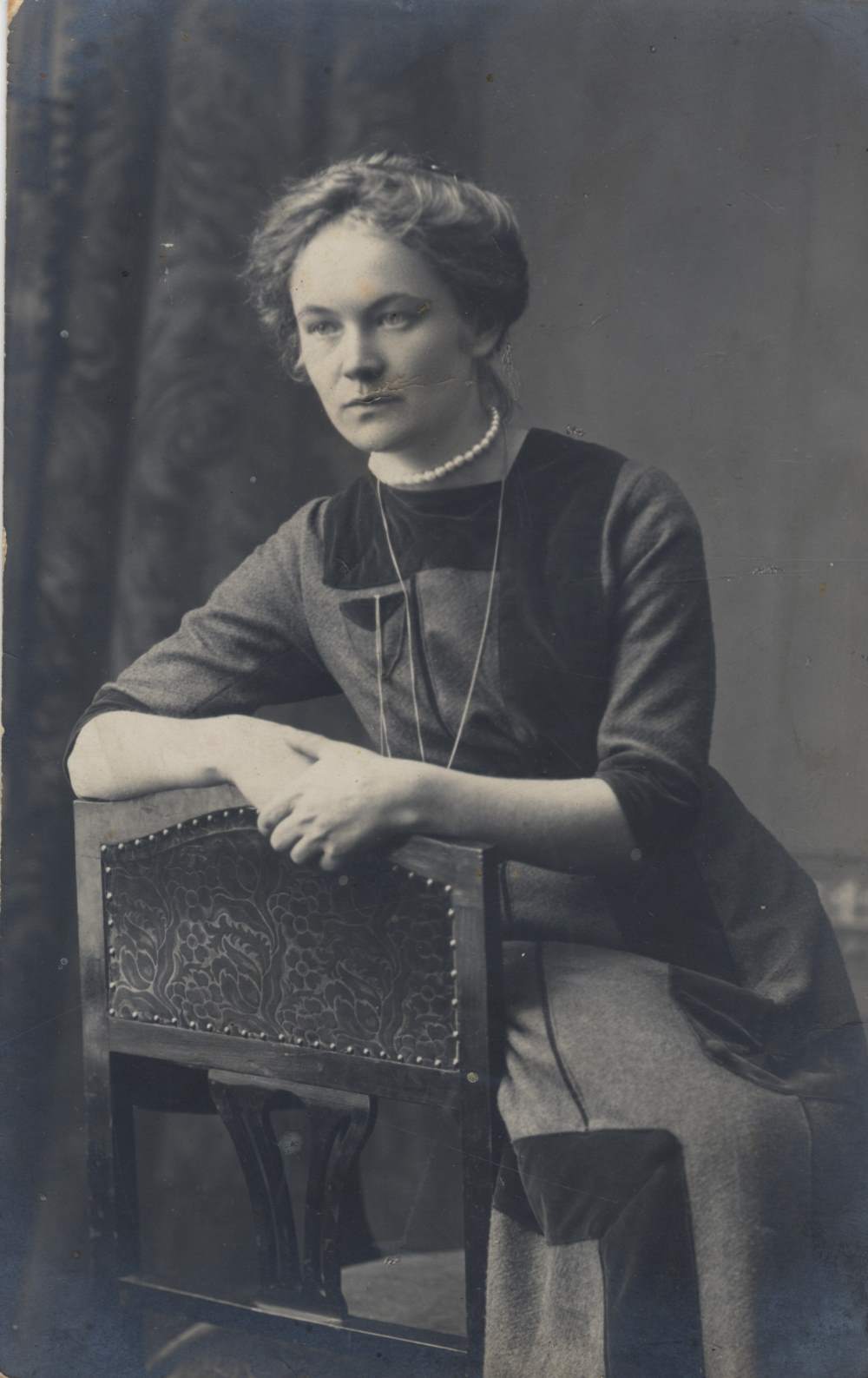 Foto. Anna Nõmmik, lauluõpetaja Pärnu-Jaagupis.