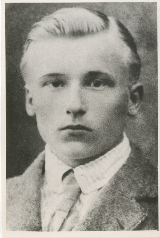 Fotokoopia. Voldemar Telling (sünd. 1903).