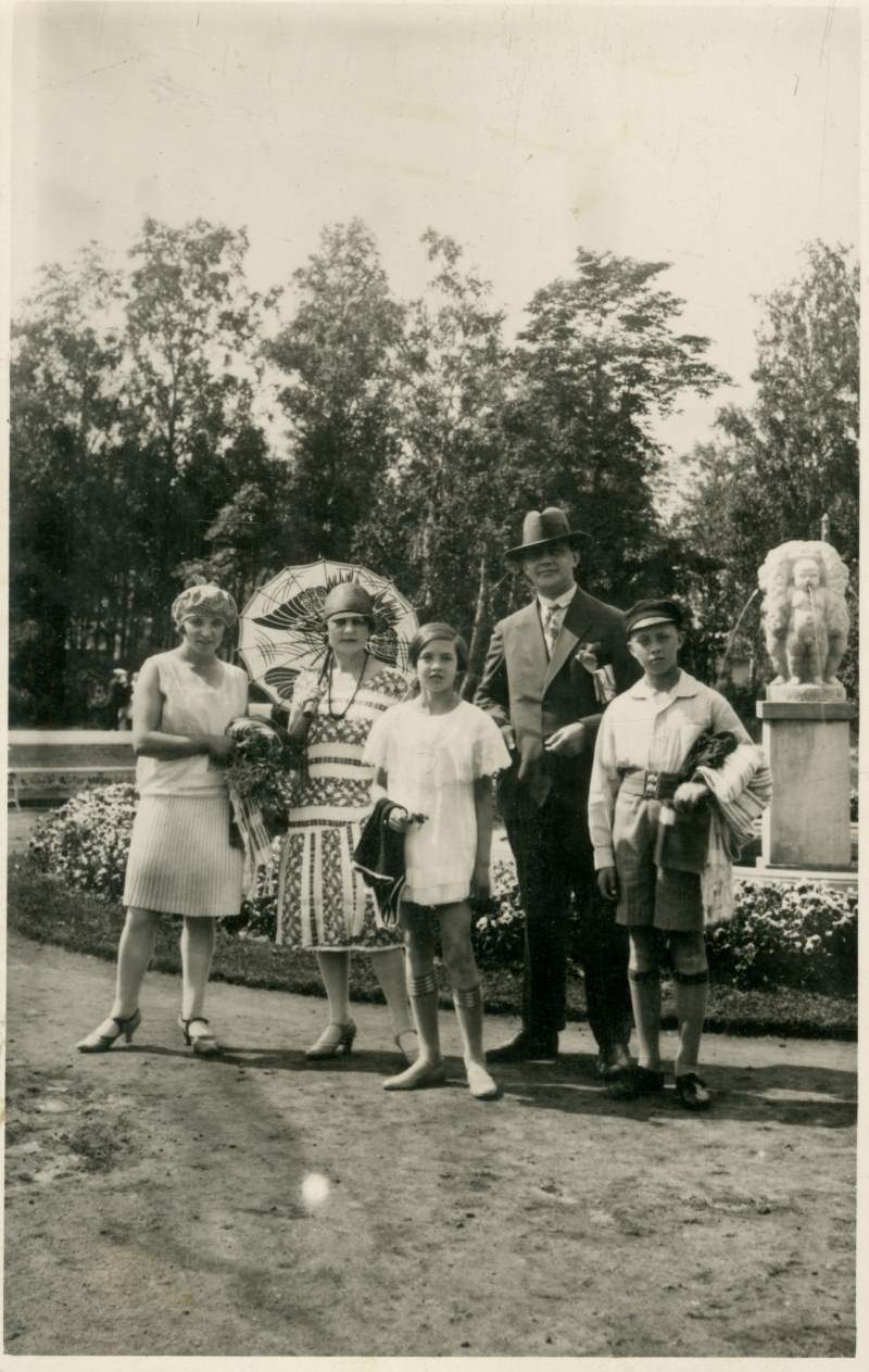 Foto. Johann Schanini perekond