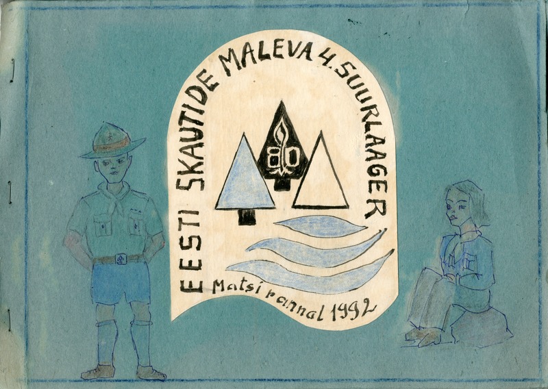 Fotoalbum. Eesti Skautide maleva  IV suurlaager. Pärnumaa, Matsirand. 1992