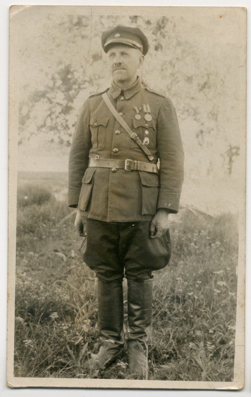 Foto. Villem Treiman (hiljem Põldma) Viluverest