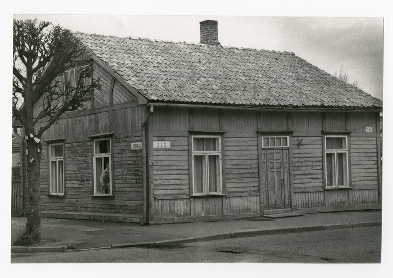 Foto. Hoone Aia 15 Pärnus