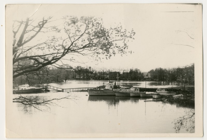 Foto. Üleujutus Pärnus 1967. aastal