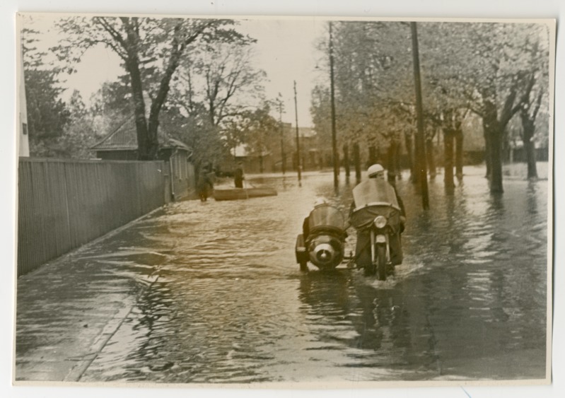 Foto. Üleujutus Pärnus