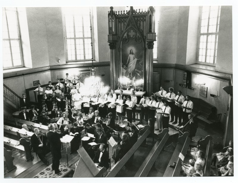 Foto. Kontsert Eliisabeti kirikus