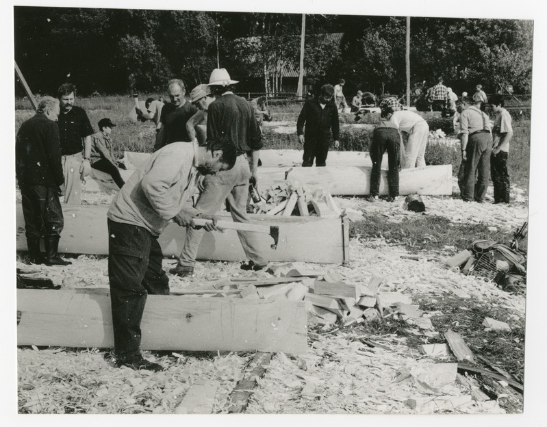 Foto. Haabjate ehitamine