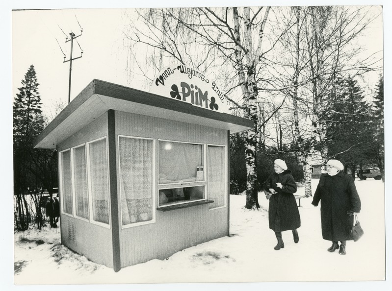 Foto. Kiosk Kilingi-Nõmmes