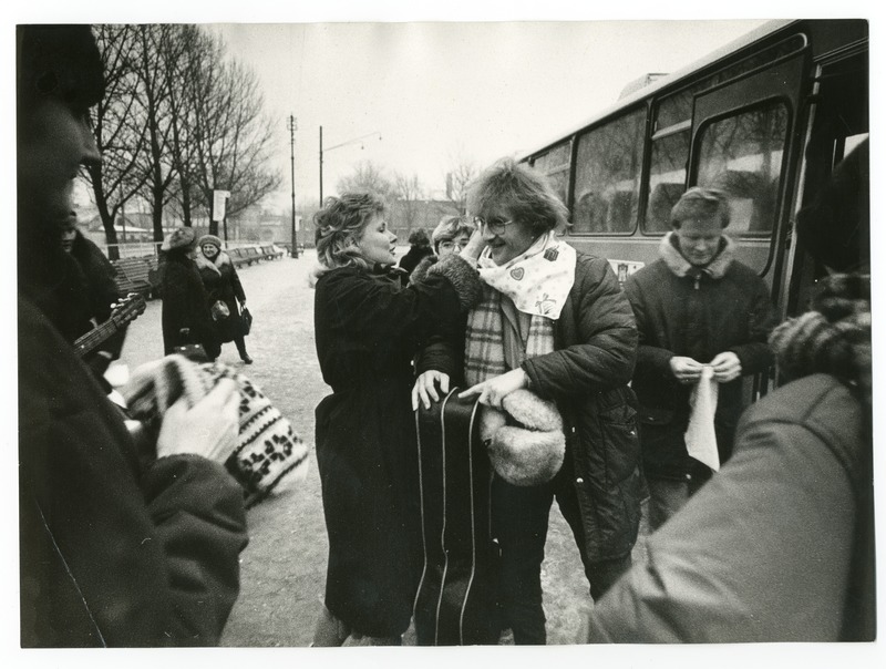 Foto. Pärnu bussijaamas