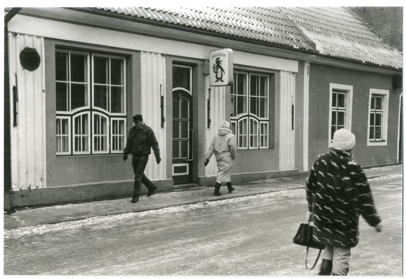 Foto. Jäätisekohvik Pärnus