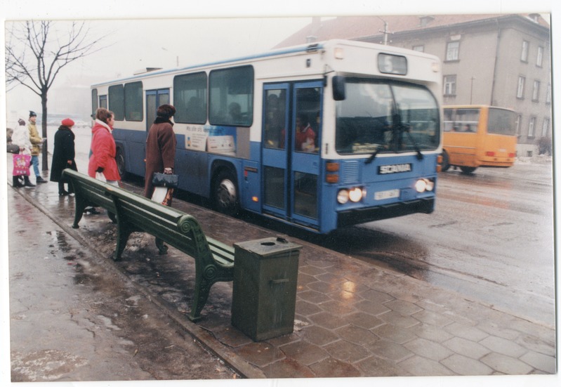 Foto. Pärnu linnaliini buss