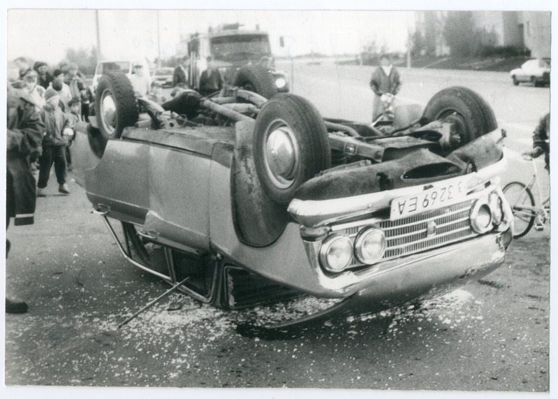 Foto. Liiklusõnnetus