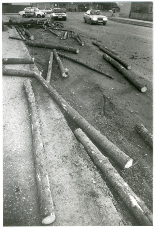 Foto. Liiklusõnnetus