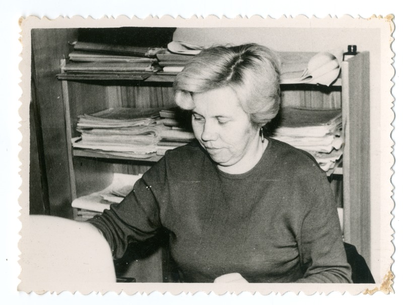 Foto. Vanemökonomist R.Kikkas
