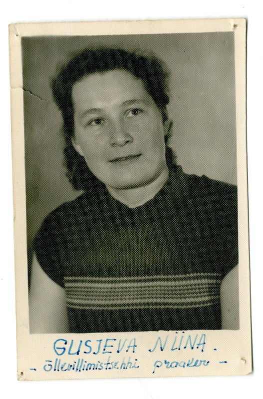 Foto. Praaker Niina Gusjeva