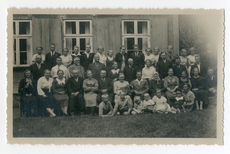 Foto. Ernst ja Liisa Tomingase pulmaaastapäev