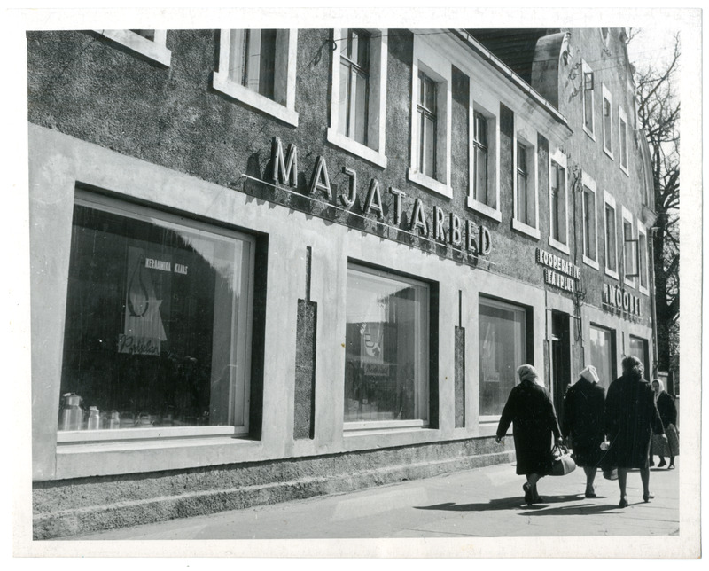 Foto. Kooperatiivkauplus Riia maanteel