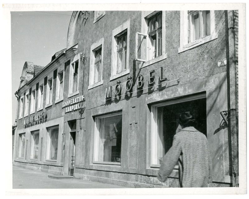 Foto. Kooperatiivkauplus Riia maanteel