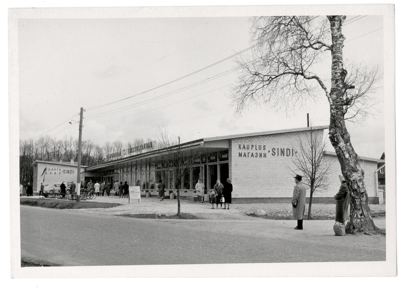 Foto. Uus kauplus-kohvik Sindis