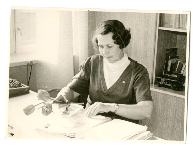 Foto. Vikero pearaamatupidaja Salme Kruusma