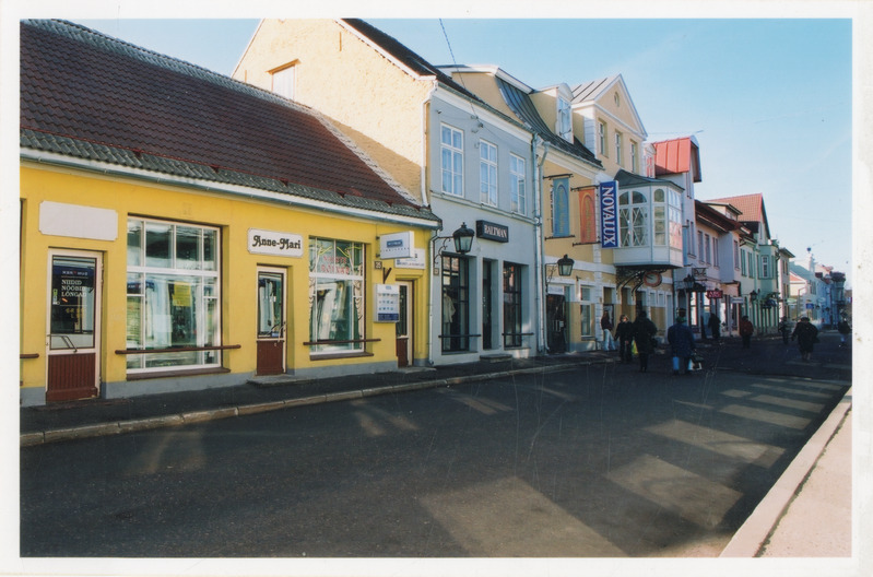 Foto. Rüütli tänav Pärnus