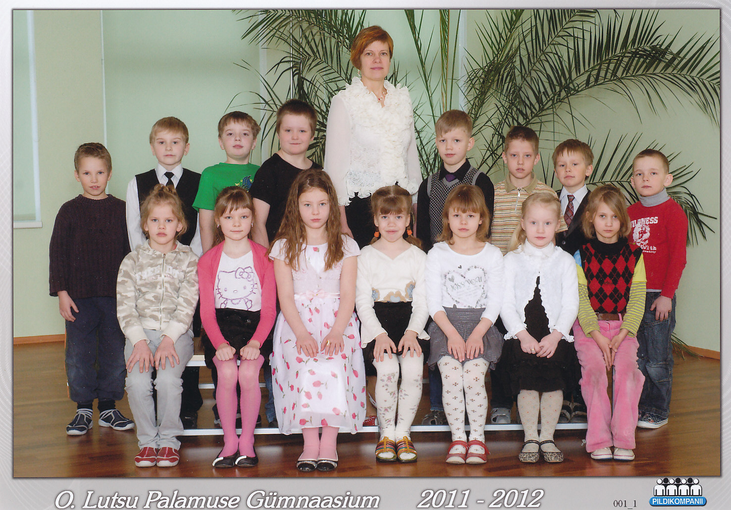 O. Lutsu Palamuse Gümnaasium 2011-2012, 1. kl