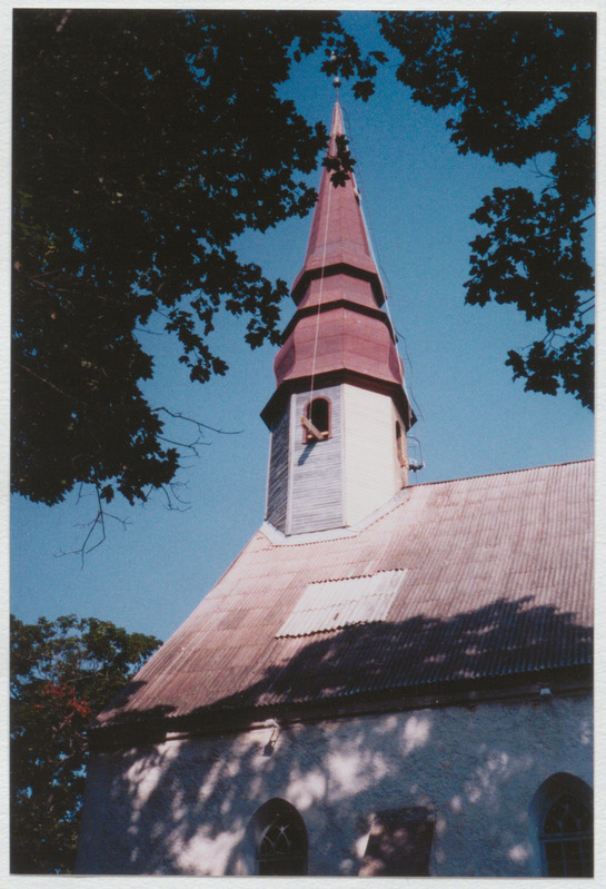 Palamuse kirikutorni remont