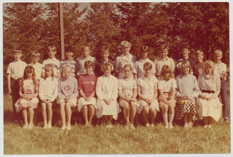 Palamuse Keskkooli õpilased, klassipilt