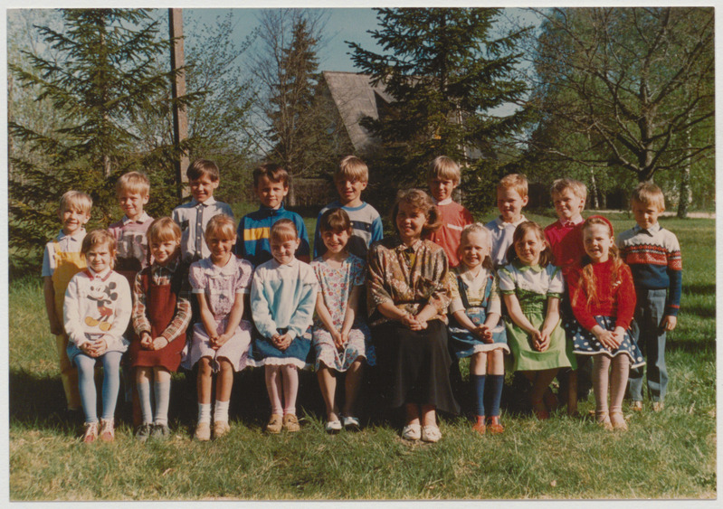 Palamuse Keskkooli õpilased, klassipilt