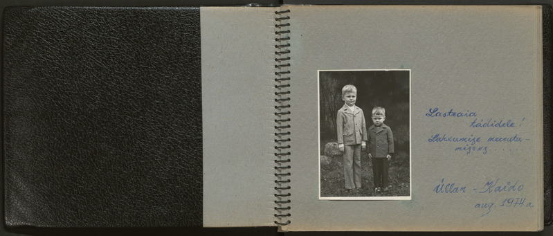 Fotoalbum fotodega Kudina lasteaiast 1970-77