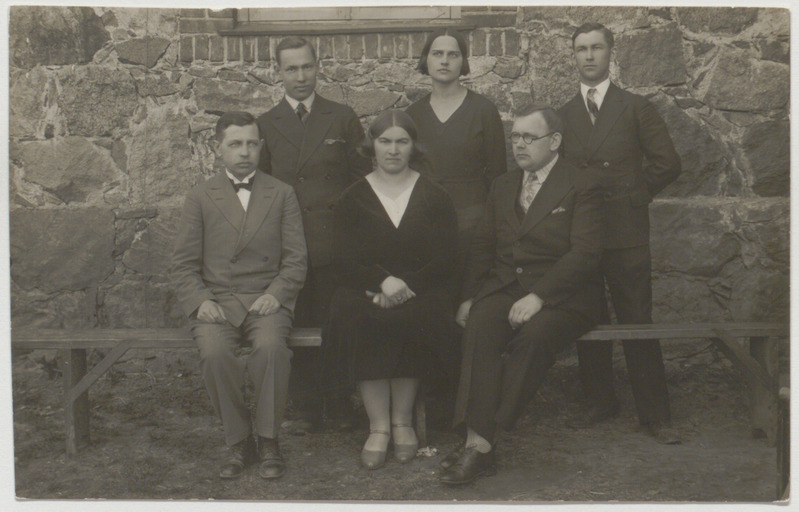 Palamuse kooli õpetajad 1930. aastatel
