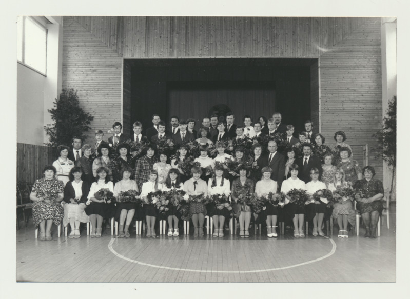 Palamuse Keskkooli VIII kl lõpetajad 1983. a