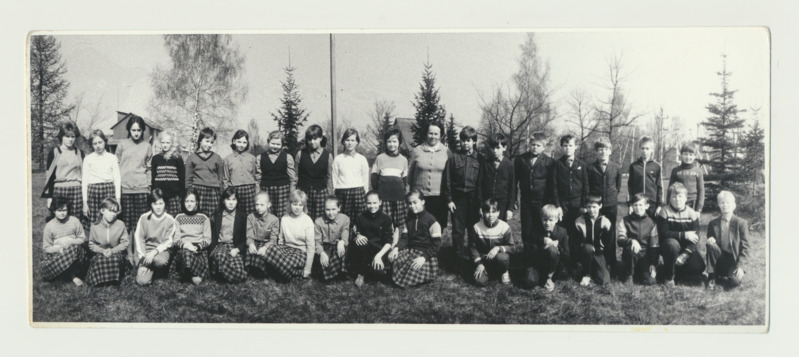 Palamuse Keskkooli II kl 1986. a kevadel