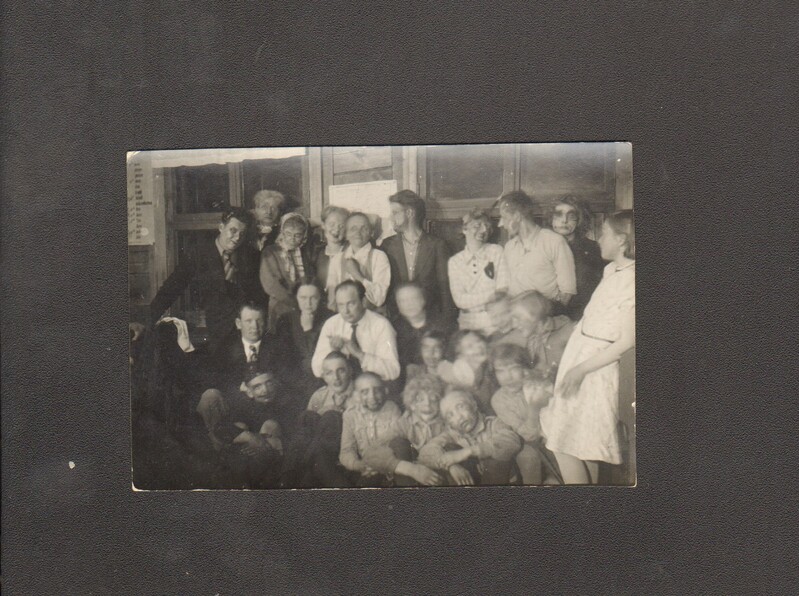 foto, näiterigi liikmed Vodjal 1940-ndatel a.