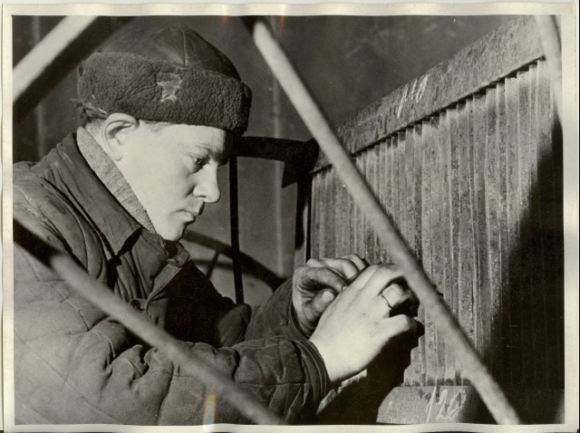 foto, Uue Tee kolhoosi mehhanisaator Raul Rehtla 1961.a.