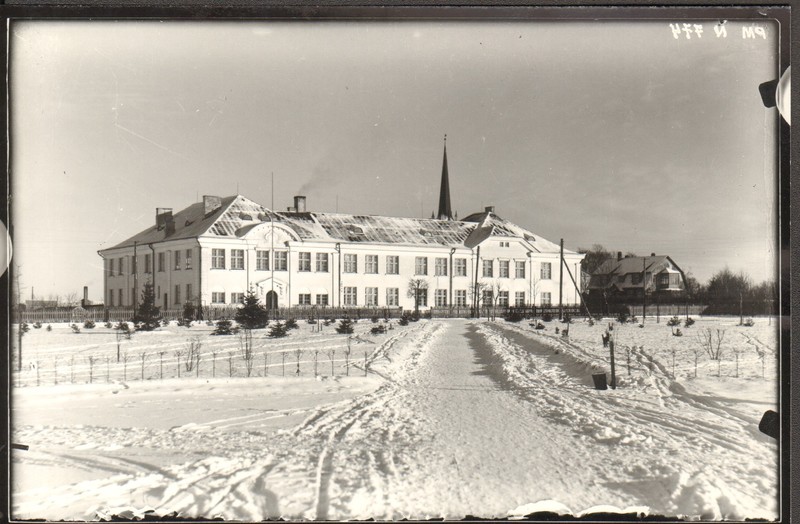 klaasnegatiiv, Türi koolimaja 1928-30.a.