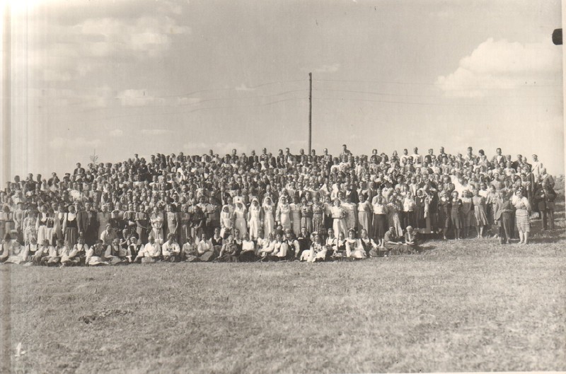 klaasnegatiiv, VIII Paide kirikunoorte päevad 1939.a.