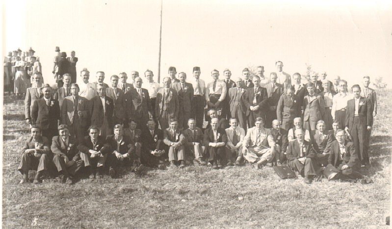 klaasnegatiiv, VIII Paide kirikunoorte päevad 1939.a.