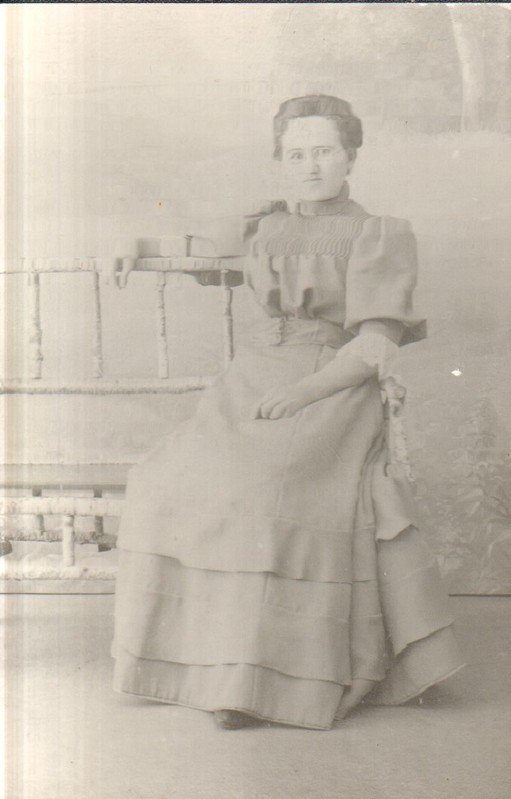 klaasnegatiiv, prl. Alevi portree 1906.a.