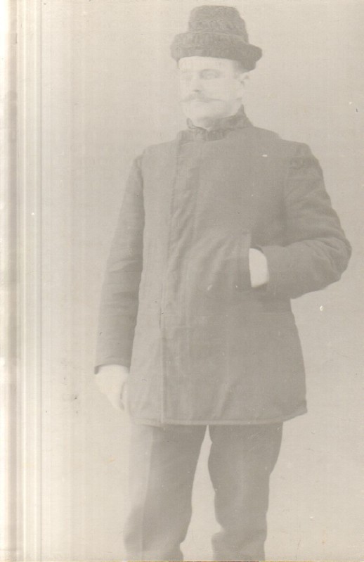 klaasnegatiiv, hr. Aglobensky portree 1906.a.