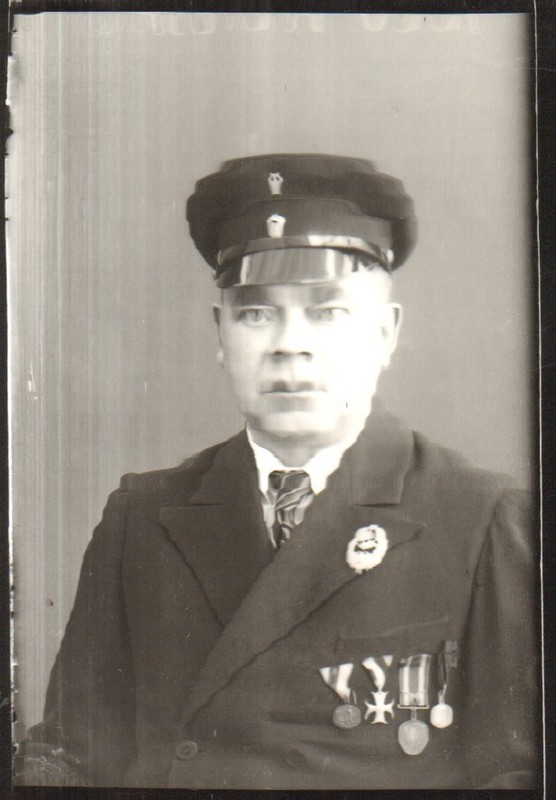 klaasnegatiiv, Paide VTÜ liige Juhan Herbst 1937.a.