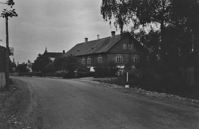 negatiiv, maja Paides Tallinna tn. 48 1970-ndatel a.