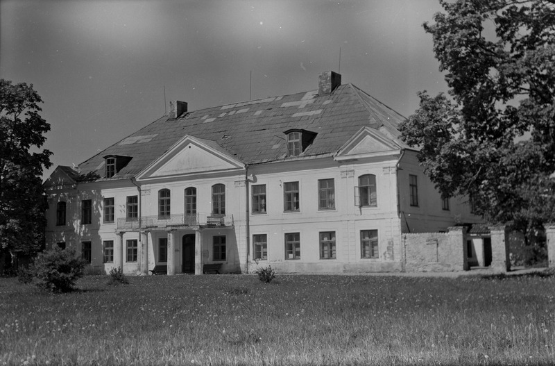 negatiiv, Seidla mõisahoone 1970-ndatel a.