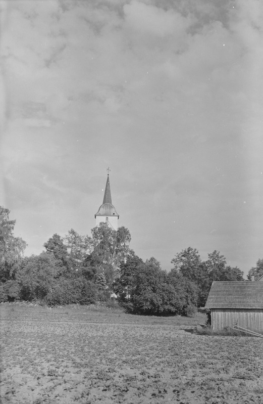 negatiiv, Koeru kirik 1970-ndatel a.