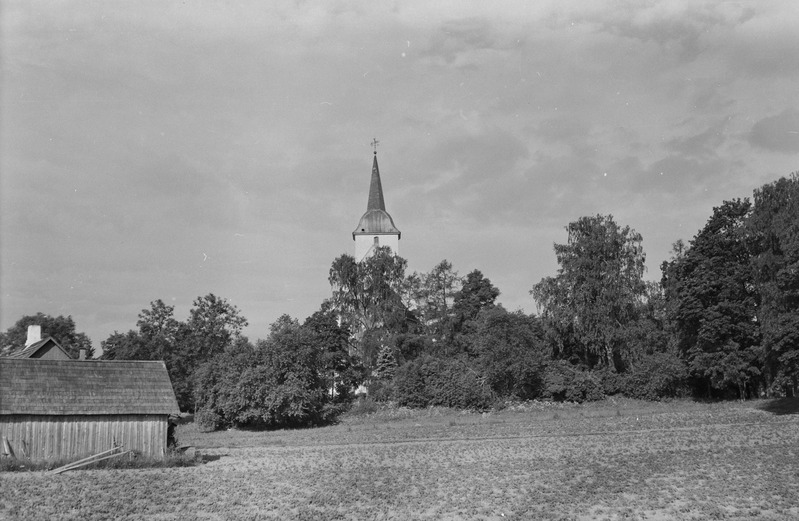 negatiiv, Koeru kirik 1970-ndatel a.