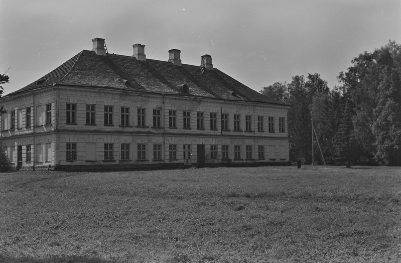 negatiiv, Norra mõisahoone 1970-ndatel a.