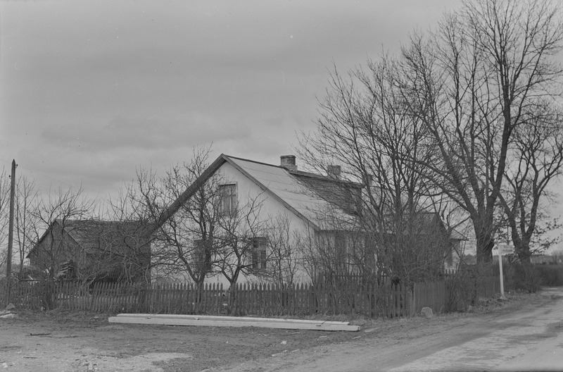 negatiiv, Väätsa külanõukogu hoone 1970-ndatel a.