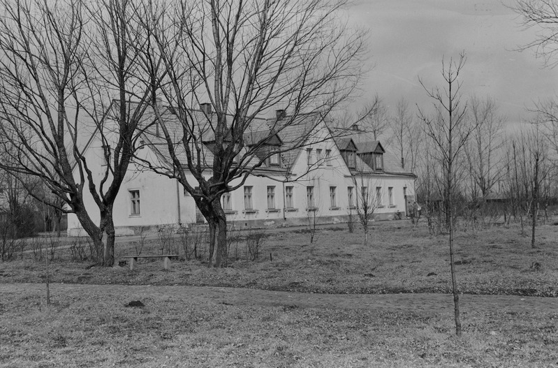 negatiiv, Paide Koduloomuuseumi hoone 1970-ndatel a.