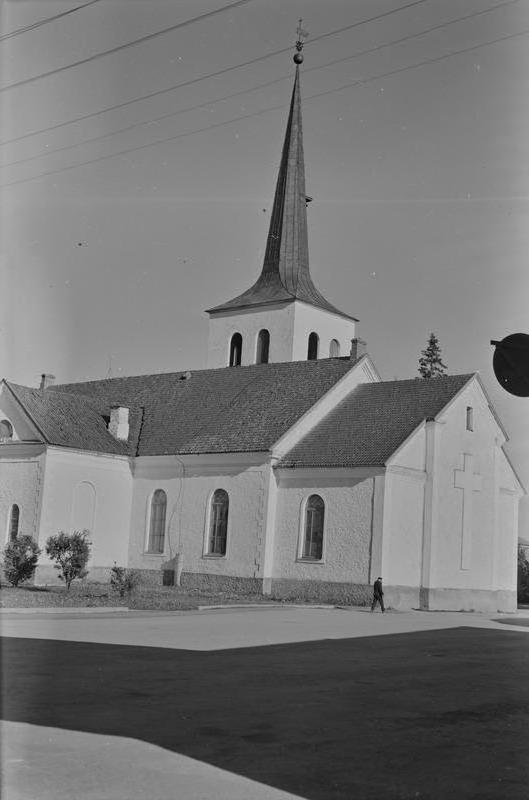 negatiiv, Paide kirik 1970-ndatel a.