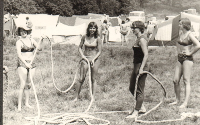 foto, Leivakombinaat "Standard" kokkutulek Kabli rannas 1977.a.