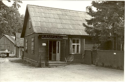 foto, Laupa kauplus 1984.a.